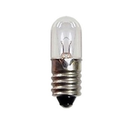 Miniature Light Bulb T10, E10 6.3V, 0.25A, 1.57 Watt Warm White
