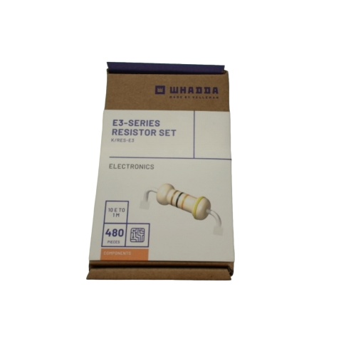 Resistors 480pk. Assorted Colours