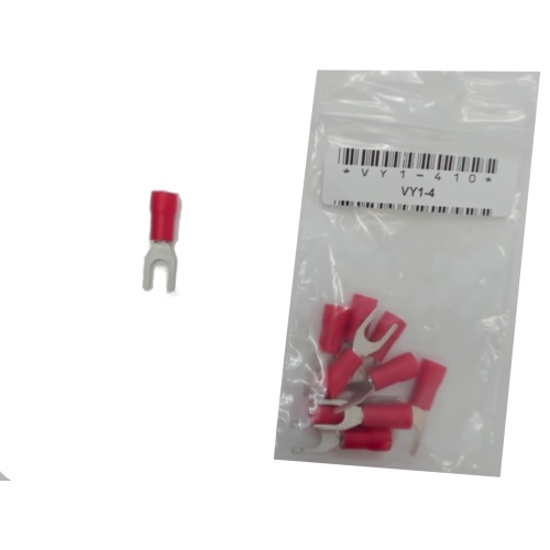 Terminal Insulated Fork Type Stud Size 8 bag of 10