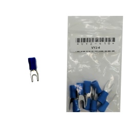 Terminal Insulated Fork Type Stud Size 8 bag of 10