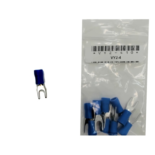 Terminal Insulated Fork Type Stud Size 8 bag of 10