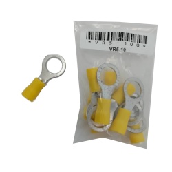 Terminal Insulated Ring Type Stud Size 3/8 inch - bag of 10