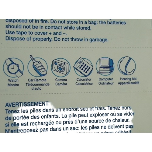 Button cell batteries pack of 14 Assorted