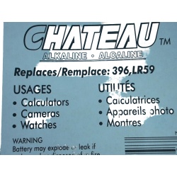 button cell battery 396 5 pack