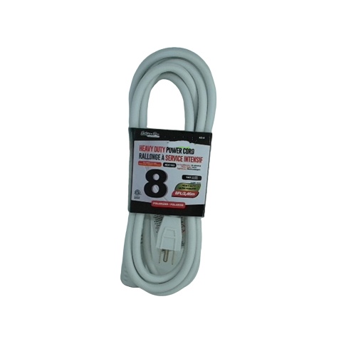 Heavy Duty Electrical Extension 8 ft CSA