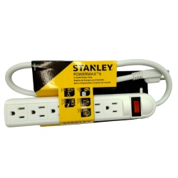 Power strip 6 outlet Stanley powermax