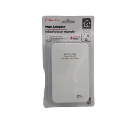 wall tap - 6 outlet, 3 outlets per side