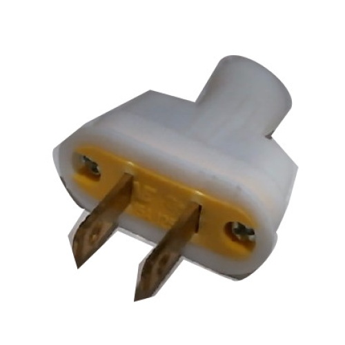2 Wire Plug Male Black Or White 18308