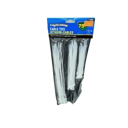 Cable ties 75 pc 4 5 and 8 inch