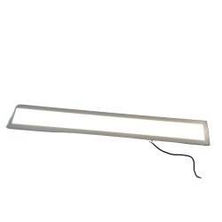 Led Flat Panel Light Fixture 6 X 48 Inch 3 Light Temperatures Commercial Electric