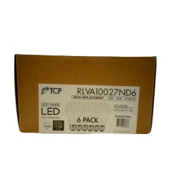 Light Bulb 6pk. Soft White LED Non Dimmable14W (100W Equivalent) TCP