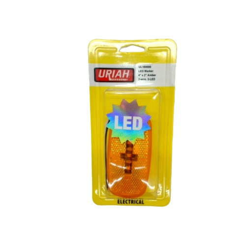LED Marker Light Amber 4 x 2