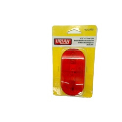 Marker Light Red 4-1/8 x 2" Oval Double Bulb Incandescent Uriah Products"