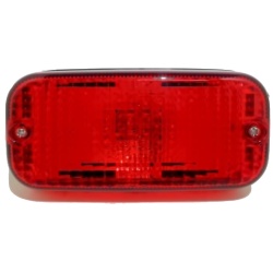 Tail Light 2.5x5.5" Red"