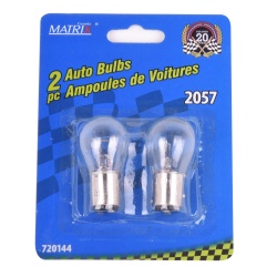 Auto Bulbs # 2057 2 Pc