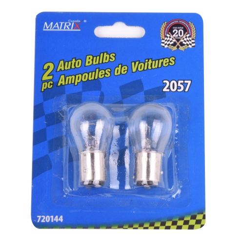Auto Bulbs # 2057 2 Pc