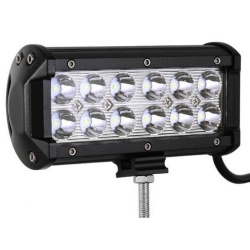 Light Bar, 12x3w, 3000LM, 10-30VDC, IP67 ,6000k, 164x80x65mm, Spot