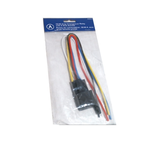 Relay with 5 wire socket 30-40 amp bosch style