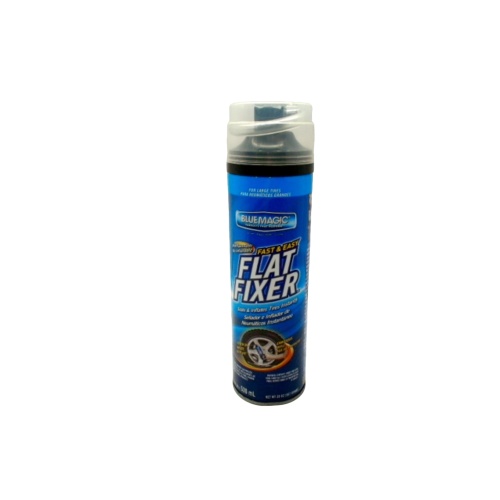 Flat Fixer 530mL Blue Magic Seals & Inflates Tires Instantly (need Lables)