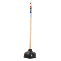 Plunger Varnished Handle Action-1  21 2-in-1"