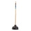 Plunger Varnished Handle Action-1  21 2-in-1