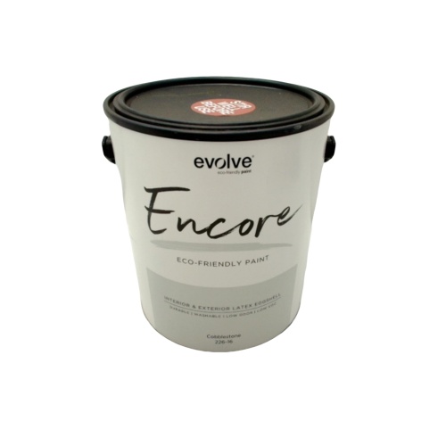 Evolve Encore Gallon Paint Cobblestone Latex Eggshell
