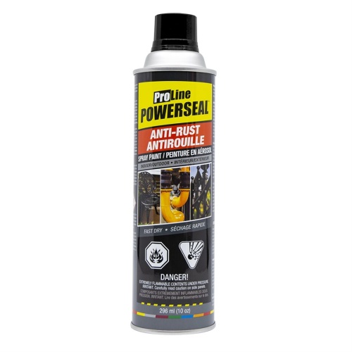 Spray paint 296ML anti-rust flat black