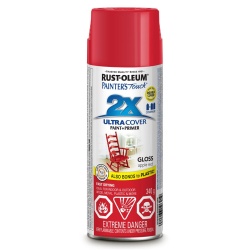 Spray Paint Apple Red Painters Touch 2X 340G Gloss Rustoleum