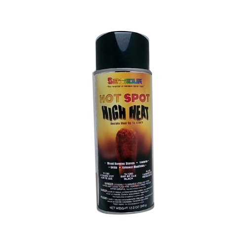 Spray Paint BBQ Black High Heat 1200°F  Seymour