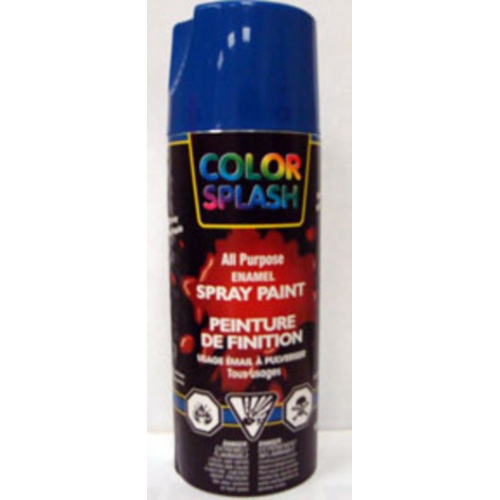 Spray Paint BLUE color/splash 12OZ