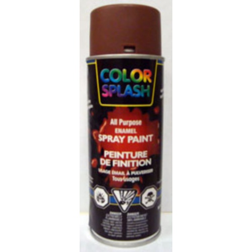 Spray Paint BROWN color/splash 12OZ