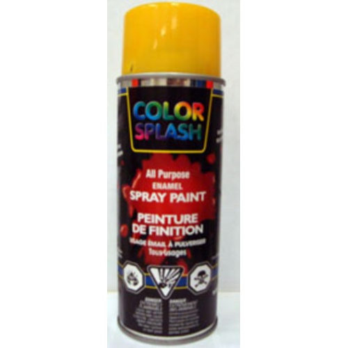 Spray Paint YELLOW COLOR/SPLASH 12OZ