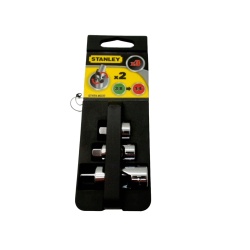 Accessory Set 3pc. Quarter Inch Drive Stanley