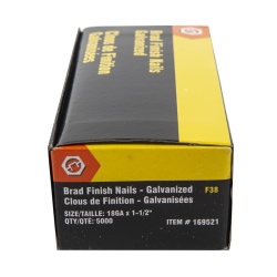 Brad Nails 1 1/2 18g 5000/box Duradrive"
