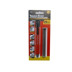 Carpenter's pencil mechanical with refills