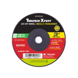 cutting wheel .045 ultra thin abrasive 3 x 3/64 inch metal