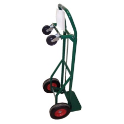 Hand Cart 800 lb 4 wheel cart Solid Tires Two Position