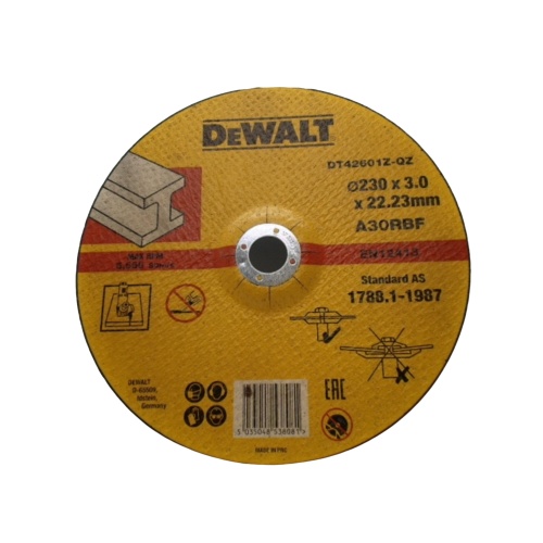 Metal Cutting Wheel 230x2.8x22.23mm Dewalt 9in x 1/8