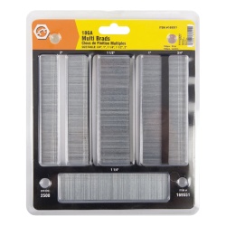 Multi Brads 18GA 3/4, 1", 1-1/4", 1-1/2", 2""