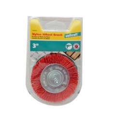 Nylon Wheel Brush 3 Wolfcraft"