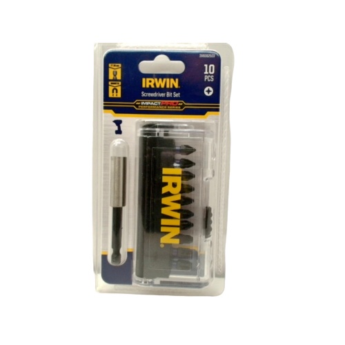 Screwdriver Bit Set 10pcs. Irwin