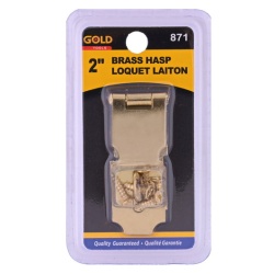 Brass Hasp 2 inch with screw