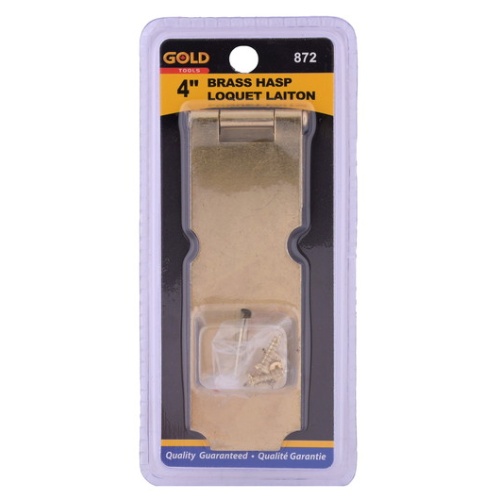 Brass Hasp 4 With Screws
