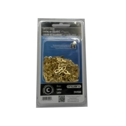 Brass Safety Chain 8ft. 35lb. Max Onward
