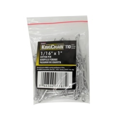 Cotter Pins 1/16 x 1" 110pk. Kingchain"