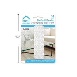 Glass-Top Skid Preventive 14pc. Home Essentials