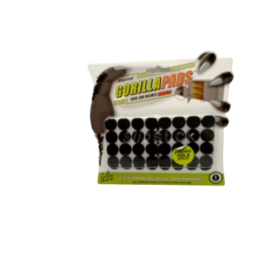 Gorilla Pads Door & Drawer Bumpers 1/2 64pk.
