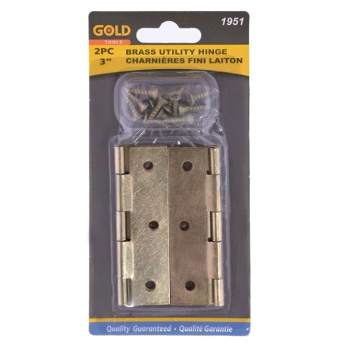Hinge Brass 3 inch 2 pc