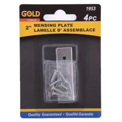 mending plate 2 inch 4 pc
