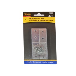 mending plate 4 inch 4 pc